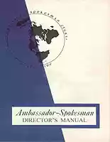 Ambassador Spokesman Directors Manual